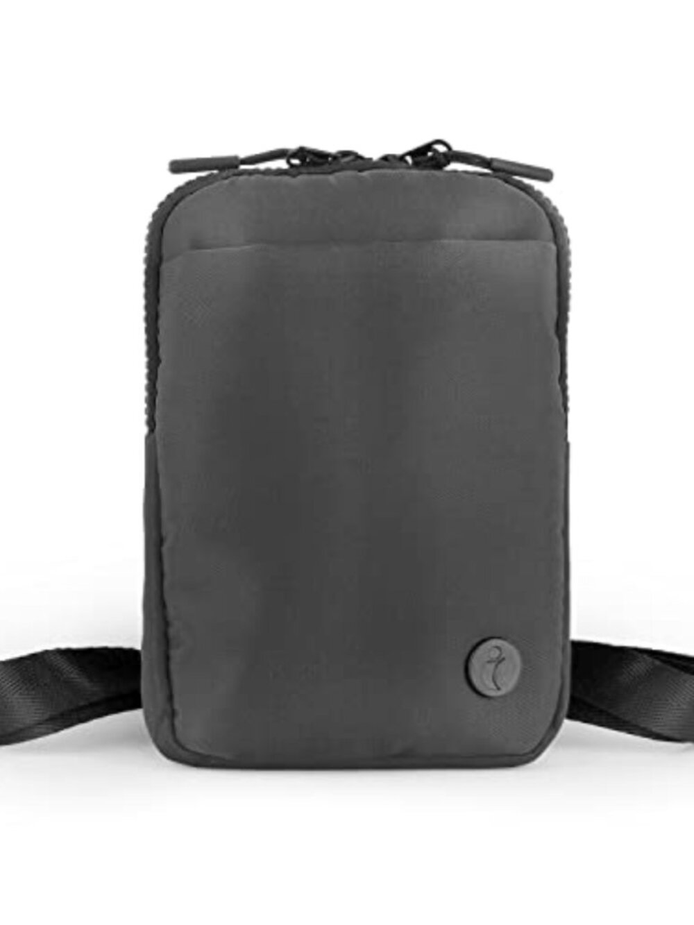 Belt Bag Crossbody 2-Way Zipper Water Resistant Polyester Sling Waist Pack